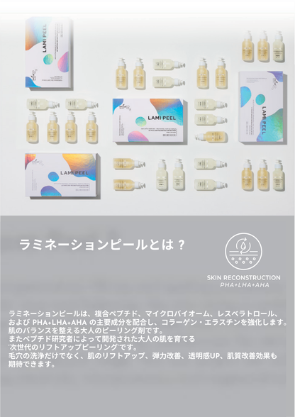 【ALLURE発注サイトにて販売中】ラミネーションピール1剤＆2剤（20人分）※2回目以降の購入のみ